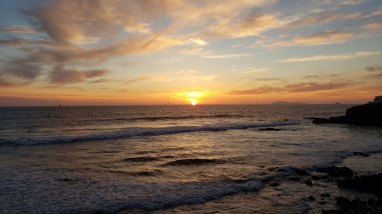 Playas de Tijuana ocean shot