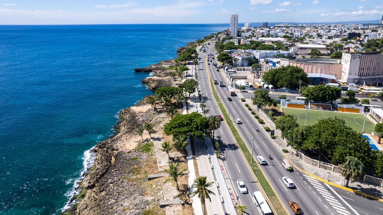 Aerial view of Santo Domingo