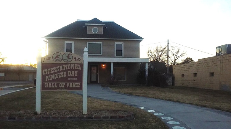 The International Pancake Day Hall of Fame in Liberal, Kansas