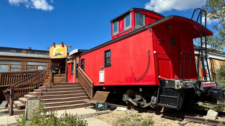 Nederland, Colorado train car cafe