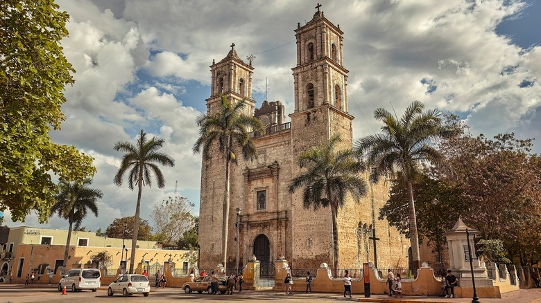 cathedral in central Valladolid