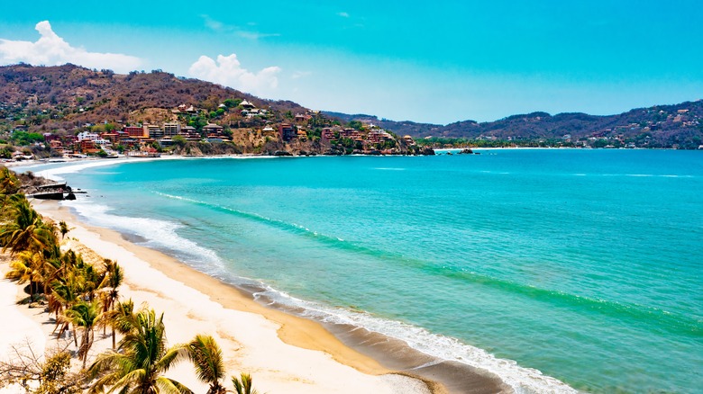 beachfront of Zihuatanejo