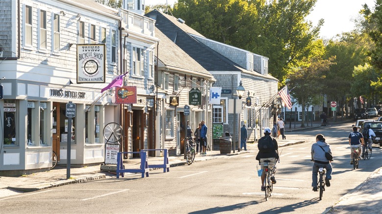 Nantucket Massachusetts cycling