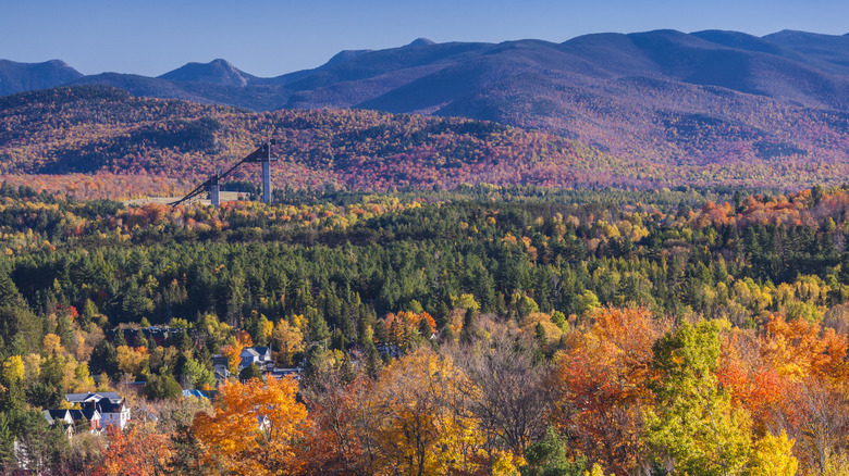 Fall mountain views