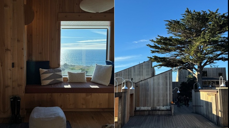 Guest room at The Sea Ranch Lodge / Exterior of The Sea Ranch Lodge