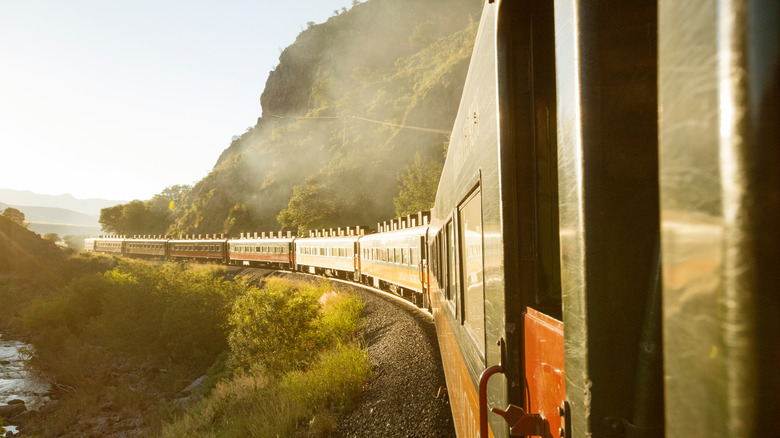 Train to Copper Canyon in Mexico