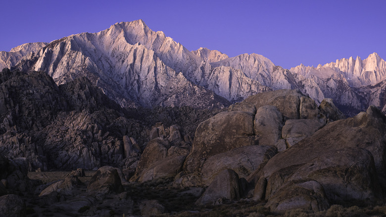 Sierra Nevada mountain range California