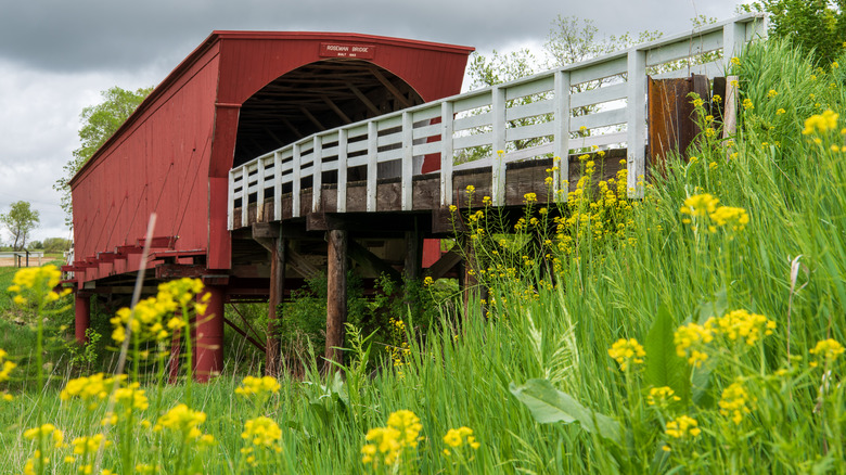 The Roseman Covered Bridge in Winterset, Iowa