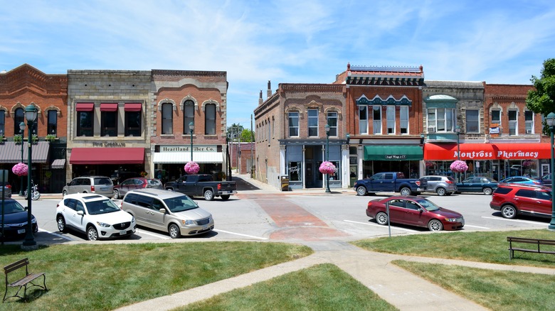 Downtown Winterset, Iowa