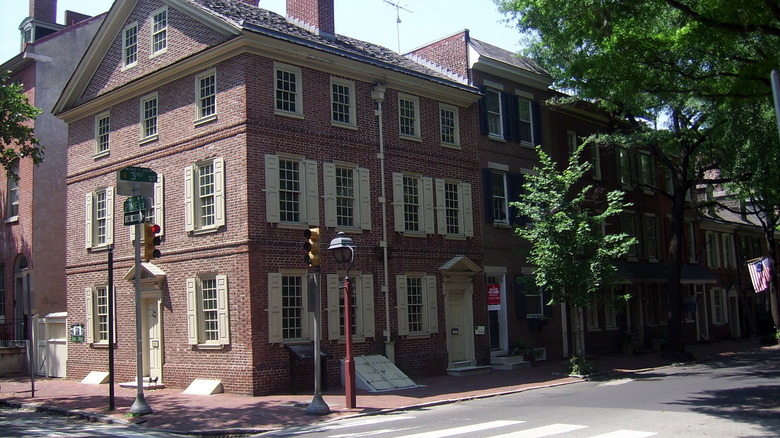 The red brick Thaddeus Kosciuszko National Memorial