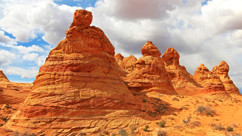 rock formations coyote buttes south