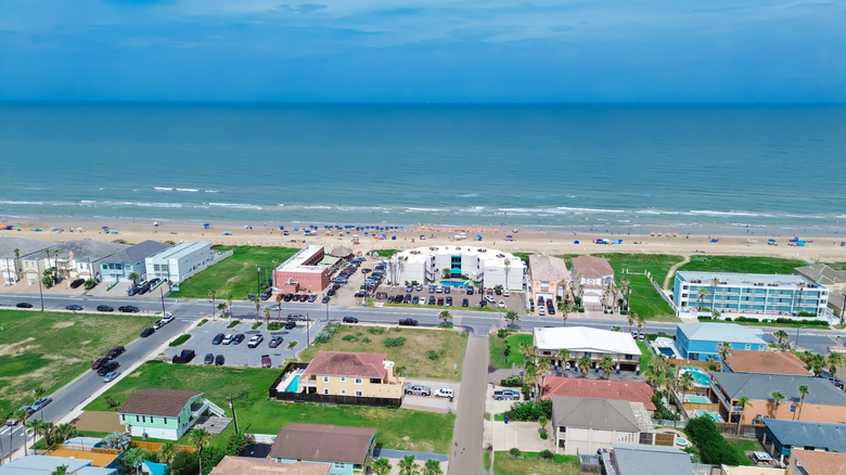 The beaches of South Padre Island