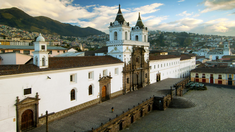 Church in Quito, Ecuador