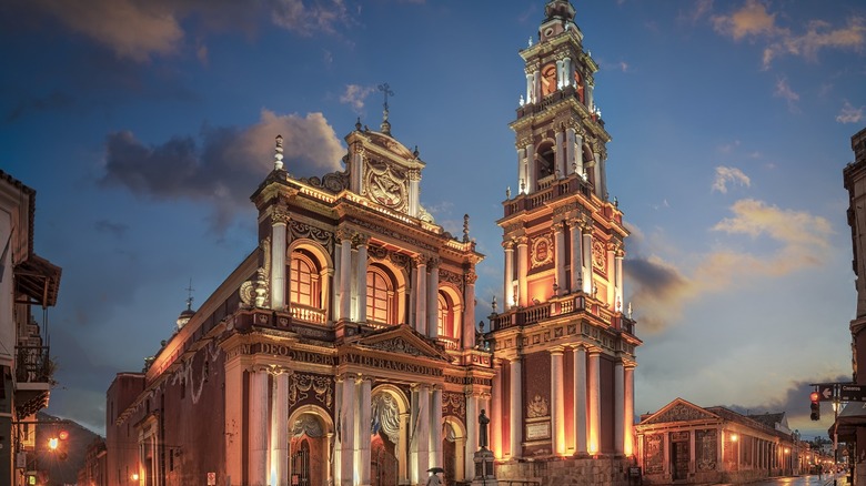 Basilica in Salta, Argentina