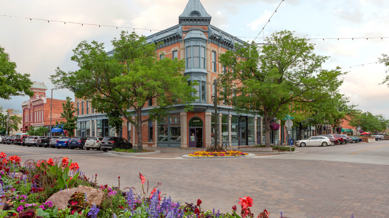 Old town of Fort Collins