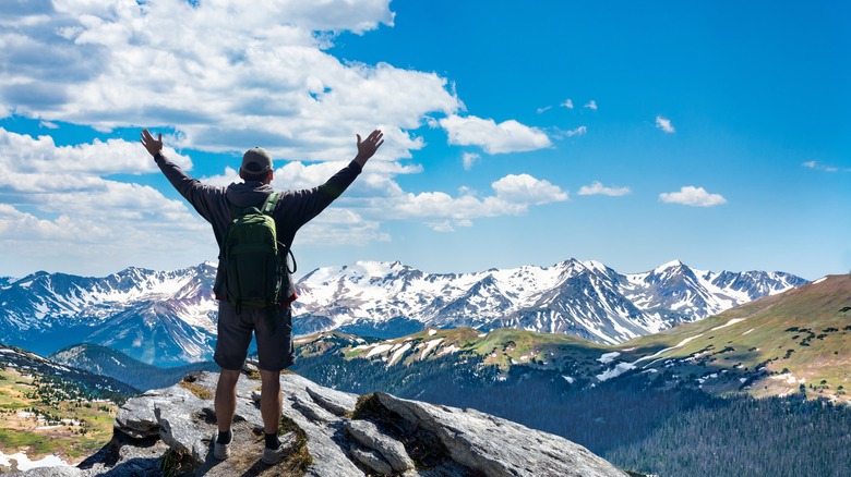 Hiker in Colorado