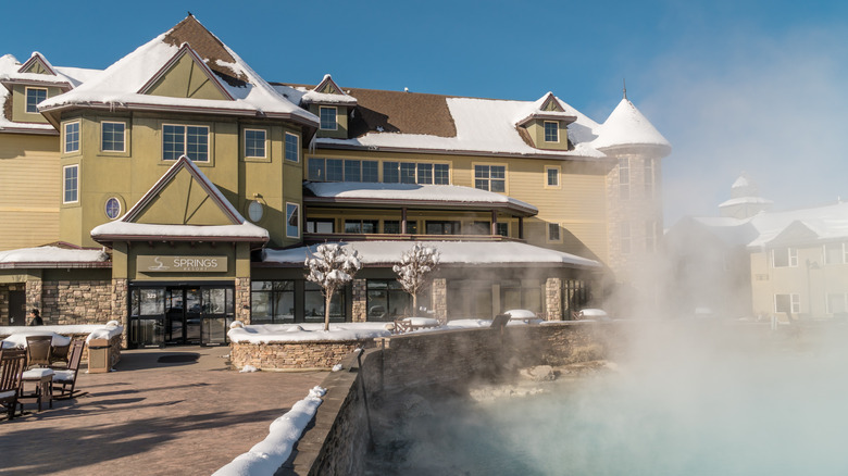 Hot spring at Pagosa Springs