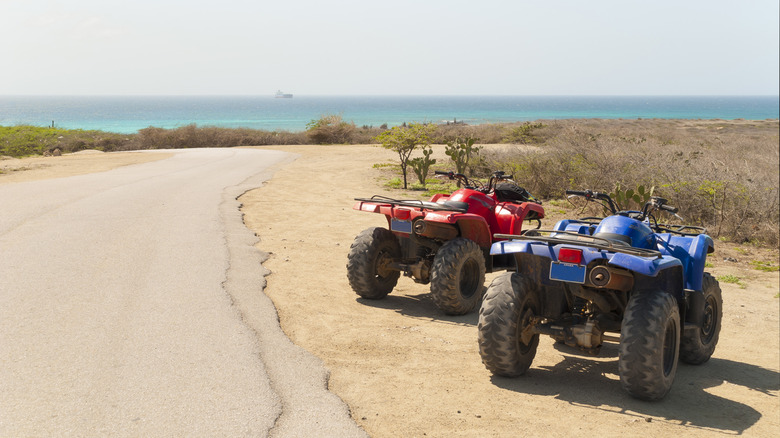 Two ATVs in Aruba