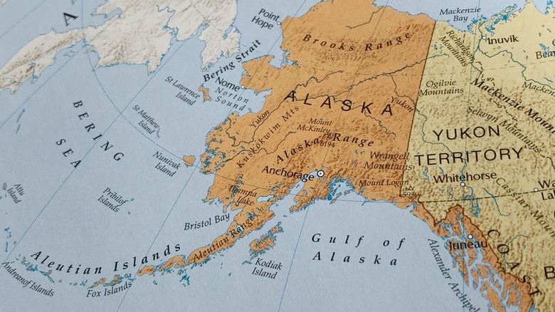 Map of Alaska