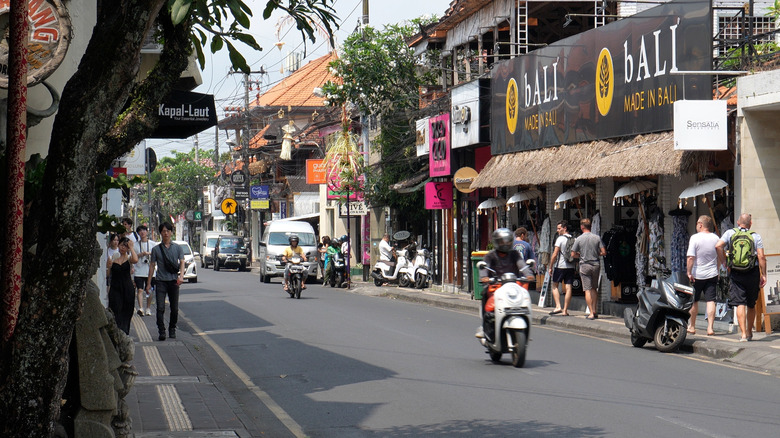 A street in Ubud