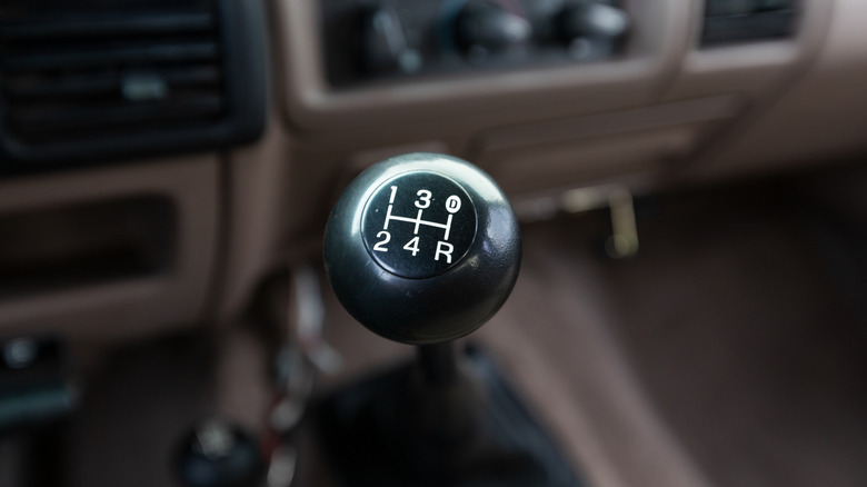 Manual stick shift