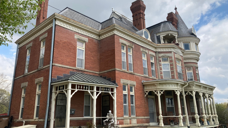 Red-bricked McInteer Villa in Atchison, Kansas