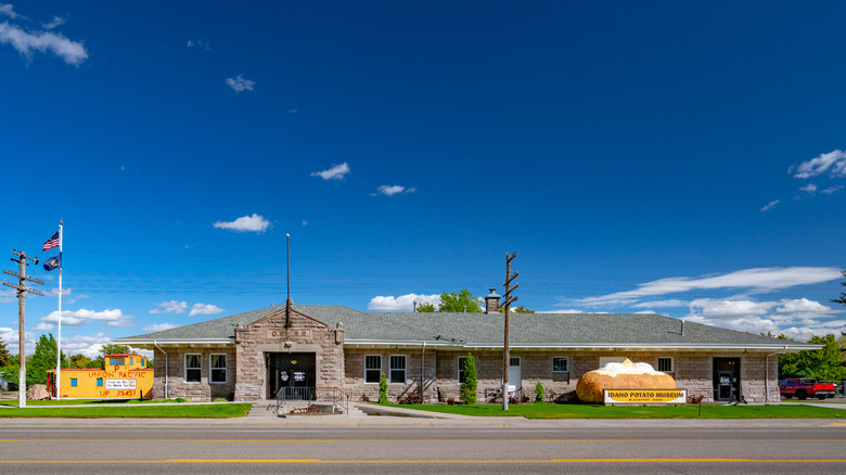 View of Idaho Potato Museum in Blackfoot, Idaho