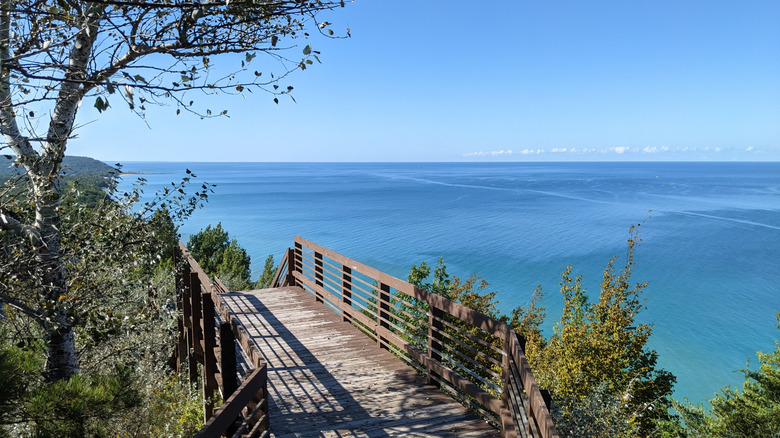 Arcadia Overlook of Lake Michigan