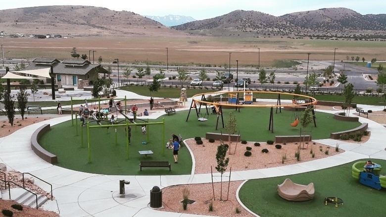 playground at Cory Wride Memorial Park