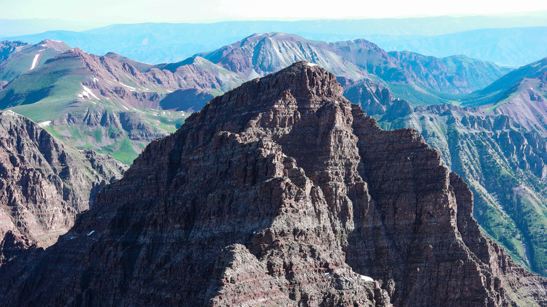 Maroon Bells peak