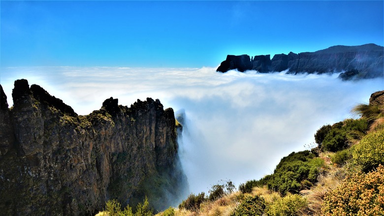 Drakensberg Amphitheatre in Africa