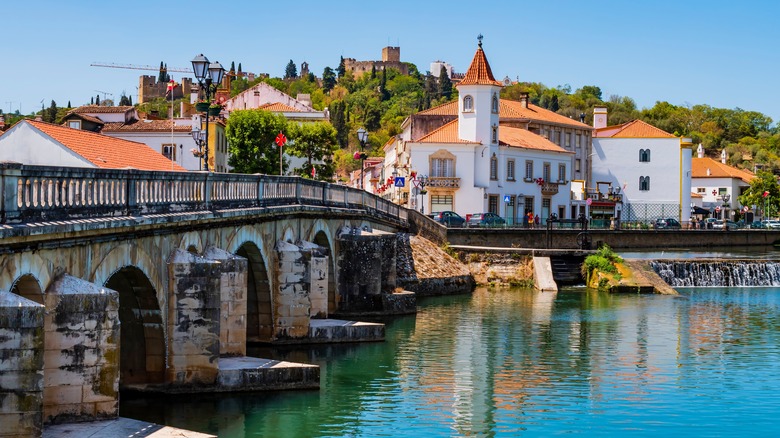 Bridge leading to Tomar's central square