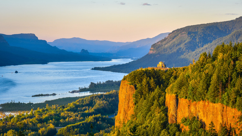 Vista Point on the Columbia River Gorge