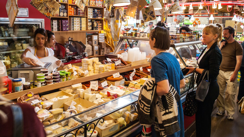 Stall inside Granville Market, Vancouver