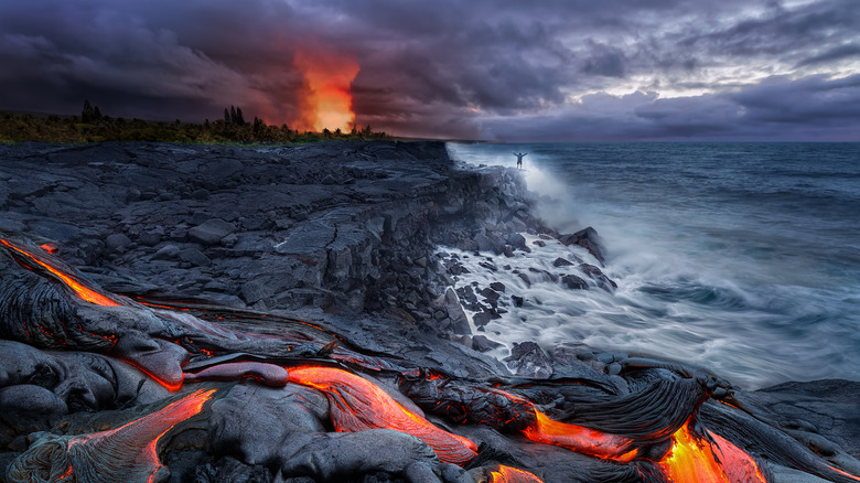 Hawaii Volcanoes National Park lava