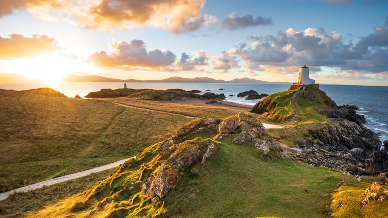 Sunrise over Llanddwyn Island