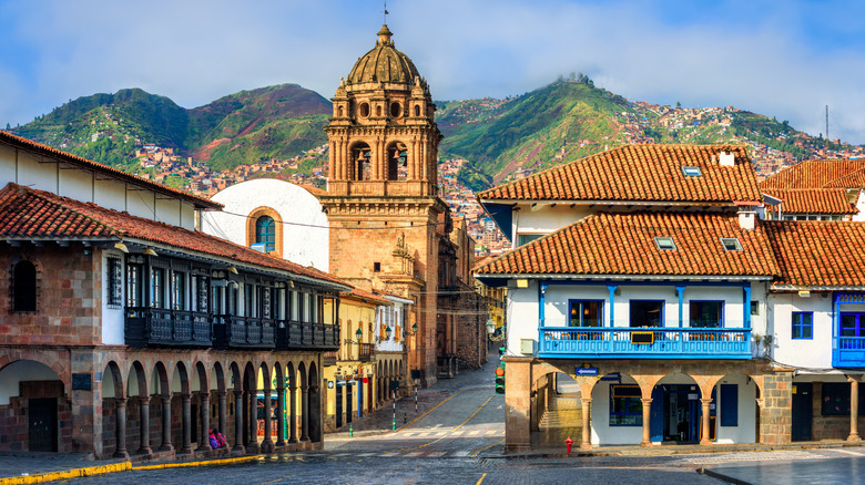 Old Town in Cuzco City, Peru