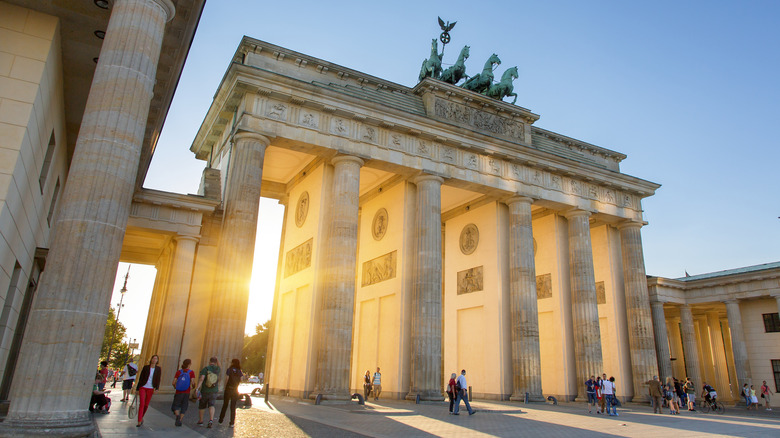 Brandenburg Gate in Berlin, Germany