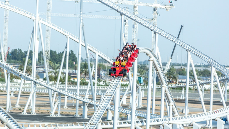 Formula Rossa at Ferrari World Yas Island, Abu Dhabi