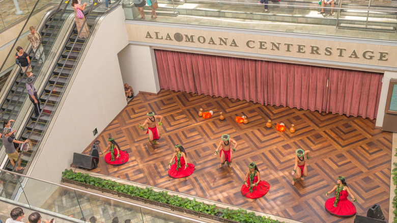 Hula at the Ala Moana Center