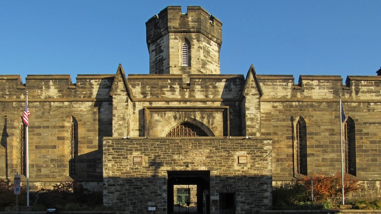 Outer facade of Eastern State Penitentiary in Philadelphia