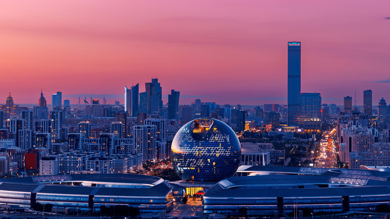 Kazakhstan's capital Astana's modern skyline