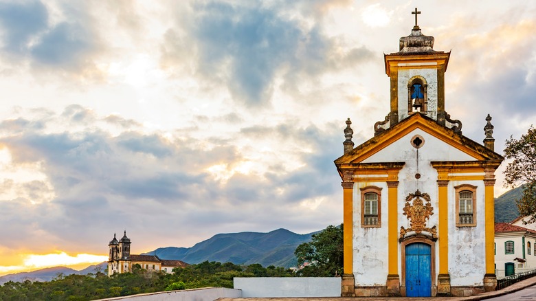 Small town of Ouro Preto