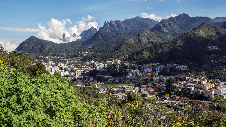 Aerial view of Teresópolis