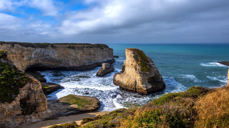 Shark fin point near Davenport