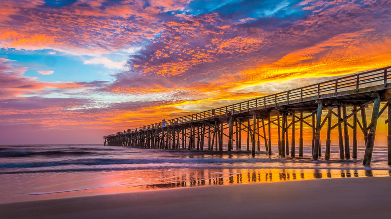 Flagler Beach, Florida at sunrise