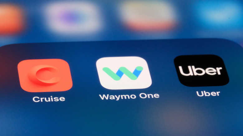 waymo one and uber apps