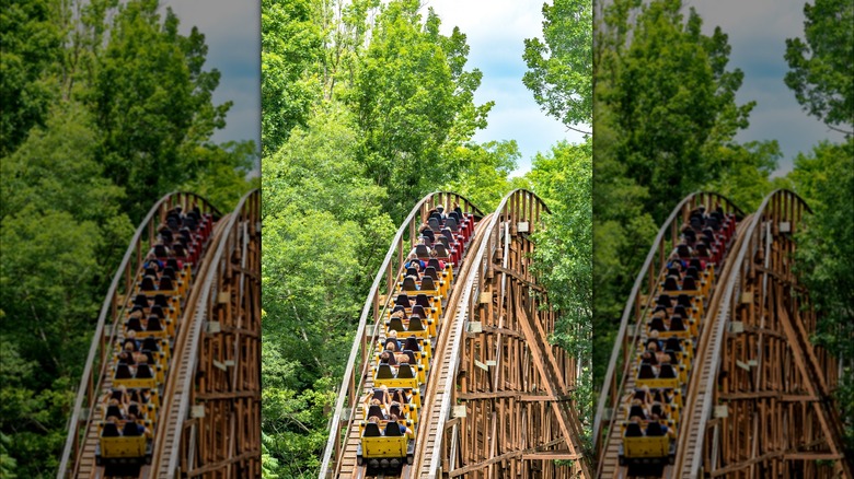 Rollercoaster at Kings Island, Cincinnati