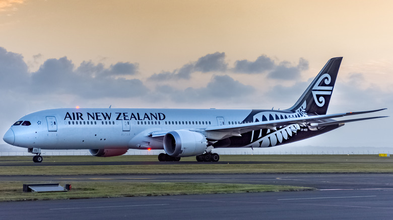 Air New Zealand plane