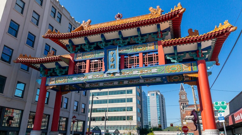 Seattle Chinatown entrance